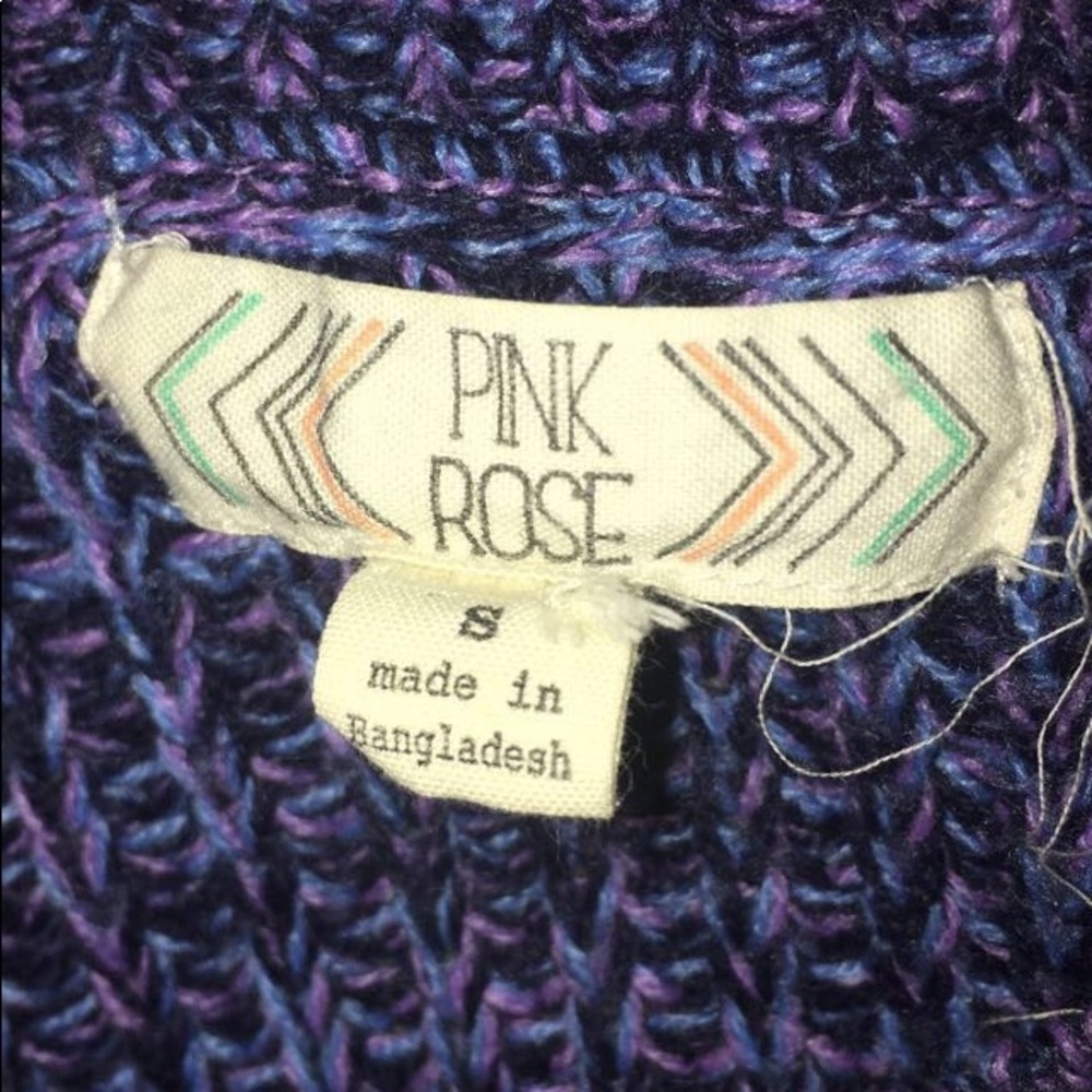 Pink Rose sweater